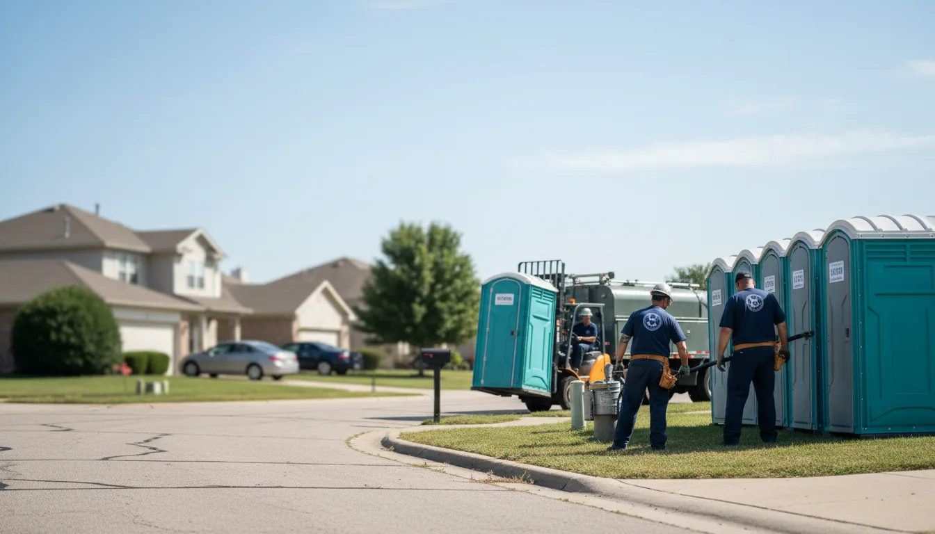 Porta Potty Rental in Lebanon, WI near me